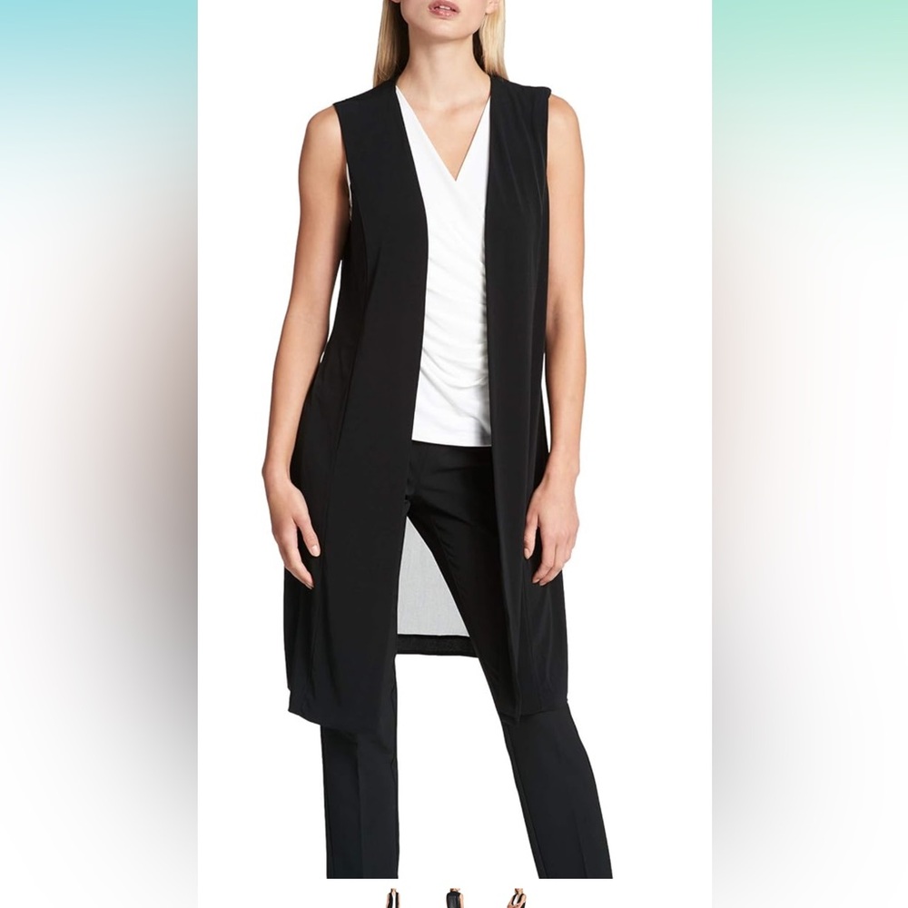 DKNY  womens Sheer Vest